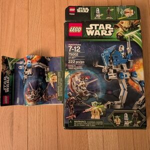 LEGO Star Wars 75002 AT-RT Complete w/ Box & Manual - 501st Legion
